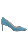 Stuart Weitzman Pumps In Pastel Blue