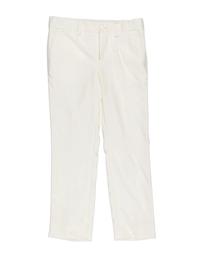 Dolce & Gabbana Kids' Casual Pants In White