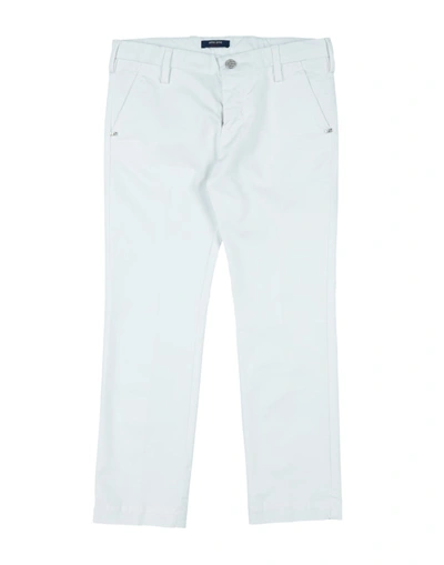 Entre Amis Garçon Pants In White