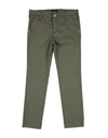 Entre Amis Garçon Kids' Pants In Military Green