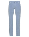 Jacob Cohёn Pants In Pastel Blue