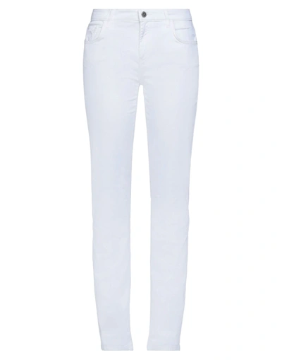 Trussardi Jeans Pants In White