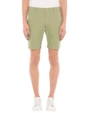 At.p.co At. P.co Man Shorts & Bermuda Shorts Light Green Size 40 Cotton