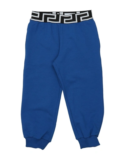 Versace Young Babies' Casual Pants In Blue