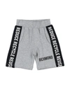 John Richmond Newborn Boy Shorts & Bermuda Shorts Grey Size 3 Cotton, Viscose In Grey
