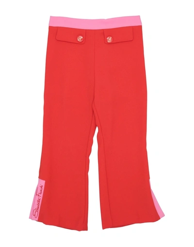 Elisabetta Franchi Kids' Casual Pants In Red