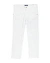 Entre Amis Garçon Kids' Pants In White
