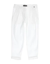 Trussardi Junior Pants In White