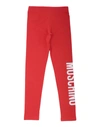 Moschino Teen Kids' Leggings In Red