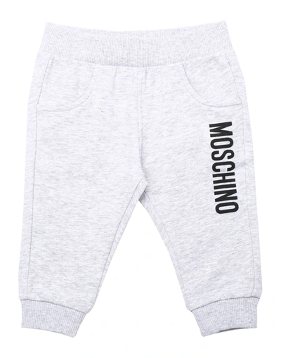 Moschino Baby Pants In Grey