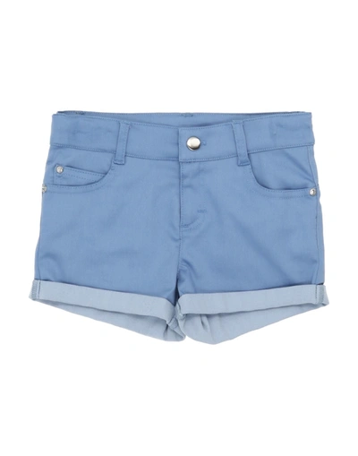 Aletta Kids' Shorts & Bermuda Shorts In Pastel Blue