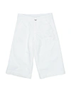 Liu •jo Babies'  Toddler Girl Pants White Size 7 Cotton, Elastane
