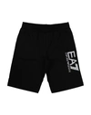 Ea7 Shorts & Bermuda Shorts In Black