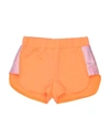 Mariuccia Kids' Shorts & Bermuda Shorts In Orange