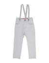 Manuel Ritz Casual Pants In Light Grey