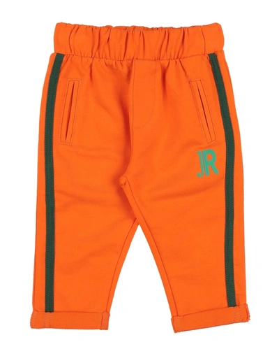 John Richmond Kids' Pants In Orange