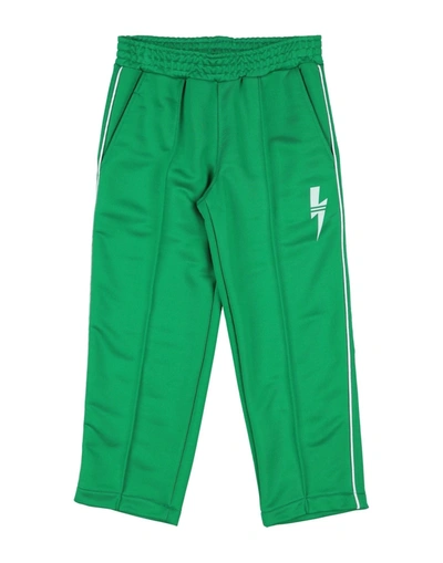 Neil Barrett Kids' Pants In Green