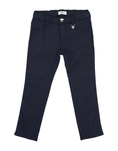 Armani Junior Kids' Casual Pants In Blue