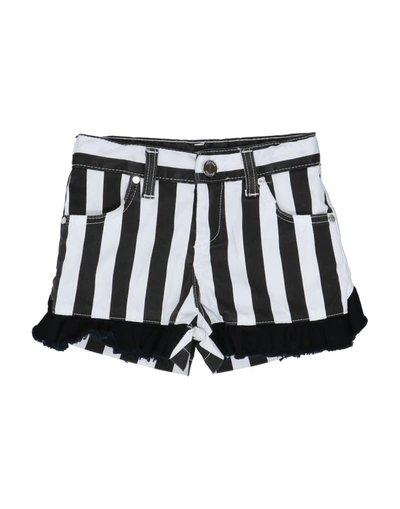 L:ú L:ú By Miss Grant Kids'  Toddler Girl Shorts & Bermuda Shorts Black Size 6 Cotton, Elastane