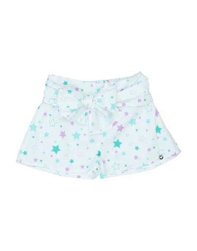 Byblos Kids'  Toddler Girl Shorts & Bermuda Shorts White Size 6 Cotton, Elastane