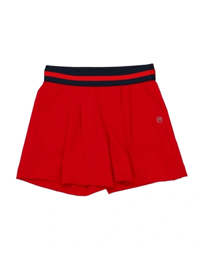 Meilisa Bai Kids'  Toddler Girl Shorts & Bermuda Shorts Red Size 3 Polyether, Elastane