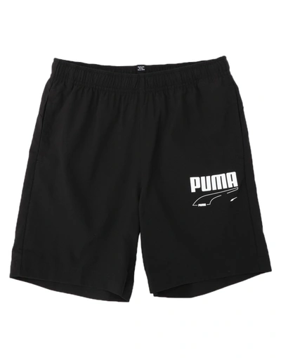 Puma Kids' Bermudas In Black