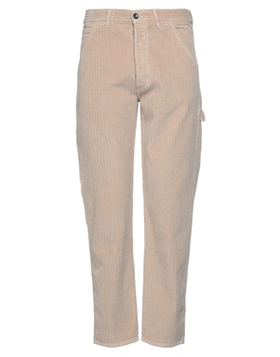 Nine:inthe:morning Nine In The Morning Man Pants Beige Size 30 Cotton, Elastane