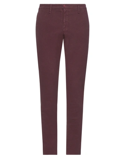 Liu •jo Man Pants In Maroon