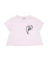 Pinko Up Kids' T-shirts In Pink