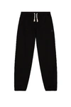 Acne Studios Frack Relaxed-fit Cotton-jersey Jogging Bottoms In Black