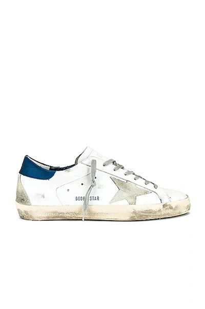 Golden Goose Sneaker Superstar In White/blue