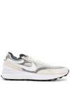 Nike Waffle One Sneakers In White Leather