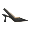 Jimmy Choo Liya 65mm Slingback Pumps In Black Black Black