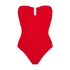 Eres Cassiopee Strapless U-hardware One-piece Swimsuit In Logo