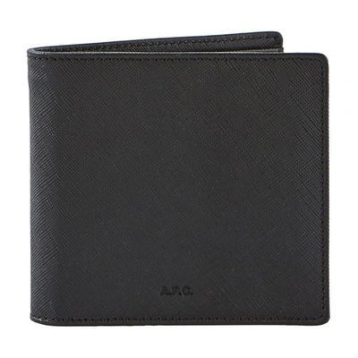 Apc London Wallet In Noir