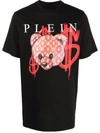 PHILIPP PLEIN GRAPHIC-PRINT LOGO T-SHIRT