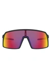 Oakley Sutro 137mm Shield Sunglasses In Black