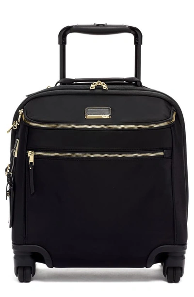 Tumi Oxford Compact Carry-on Luggage, Black/silver