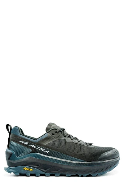 Altra Olympus 4 Trail Running Shoe In Black Steel
