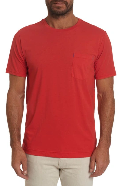 Robert Graham Men's Myles Pima Cotton T-shirt In Red