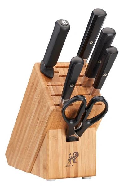 Miyabi Koh 7-piece Knife Block Set In Stainless Steel