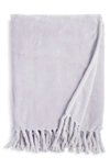 Nordstrom Bliss Plush Throw In Purple Evening