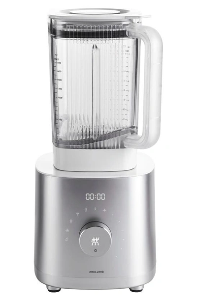 Zwilling J.a. Henckels Enfinigy Power Blender In Silver