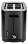 Zwilling J.a. Henckels Enfinigy 2-slot Toaster In Matte Black