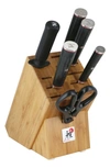 Miyabi Kaizen 7-piece Block Set In Silver