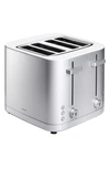 Zwilling J.a. Henckels Enfinigy 4-slot Toaster In Silver