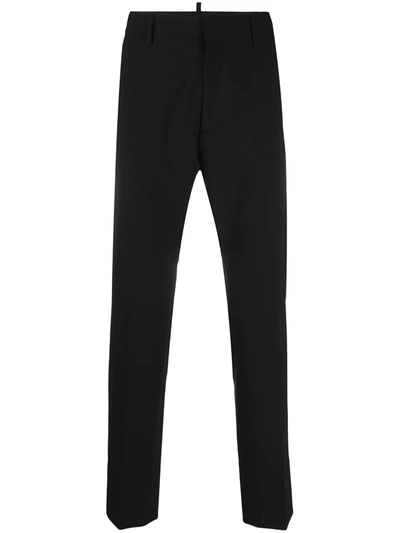 Dsquared2 Straight-leg Trousers In Black