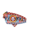 Dolce & Gabbana Graphic-print Headband In Red