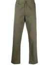 UNIVERSAL WORKS MID-RISE STRAIGHT-LEG TROUSERS