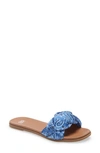 Bp. Santos Slide Sandal In Blue Bandanna